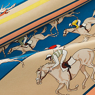 希少品◆送料込【HERMES】Les Courses Scarf45 Marine BeigeVert Les Courses scarf 45 | Hermès Portugal